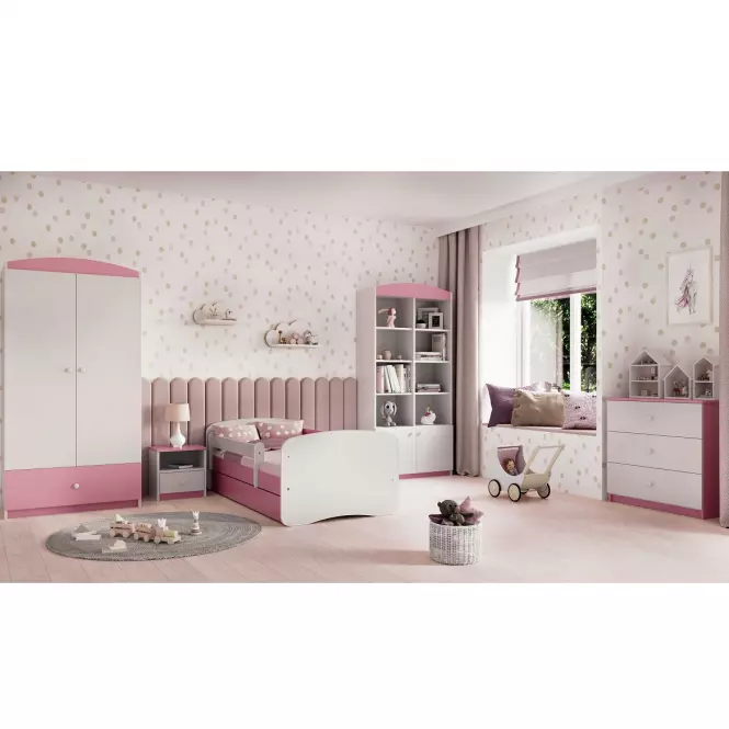 Detská komoda  Babydreams ružová