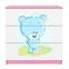 Komoda Pre Detská Babydreams Ružová – Medveď Modrá,3