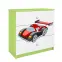 Detská komoda Babydreams zelená – Auto