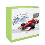 Detská komoda Babydreams zelená – Formula