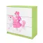 Detská komoda Babydreams zelená – Princezná 1,3