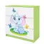 Detská komoda  Babydreams zelená – Slon