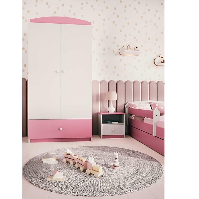 Skriňa Babydreams Ružová