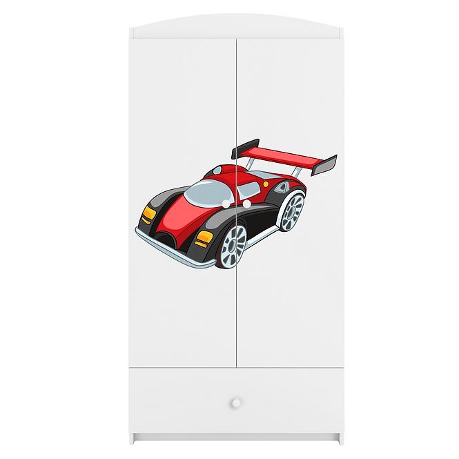 Skriňa Babydreams Biely – Auto,4