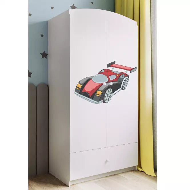 Skriňa Babydreams Biely – Auto