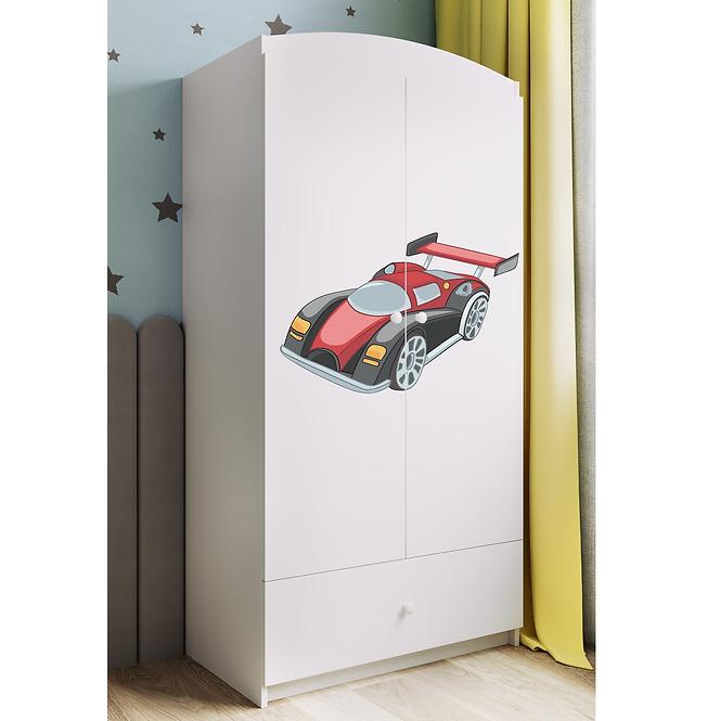 Skriňa Babydreams Biely – Auto
