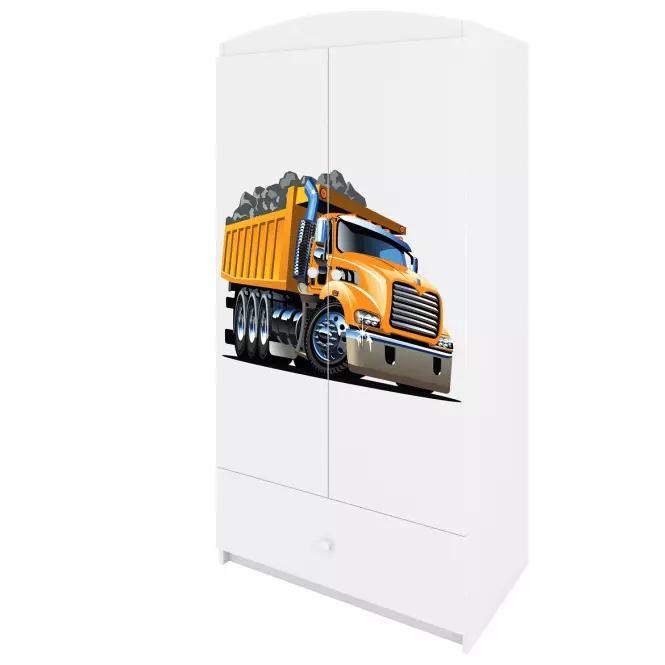 Skriňa Babydreams Biely – Truck