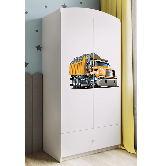 Skriňa Babydreams Biely – Truck