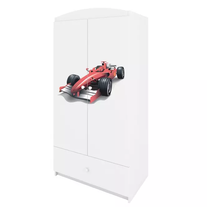 Skriňa Babydreams Biely – Racer