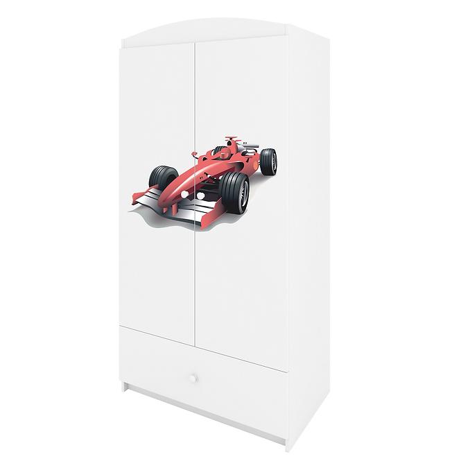 Skriňa Babydreams Biely – Racer