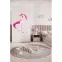 Skriňa Babydreams Jednorožec 90 cm – biela, dvojdverová, zásuvka,6