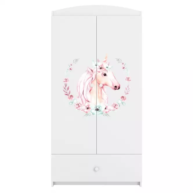 Skriňa Babydreams Biely – Horse
