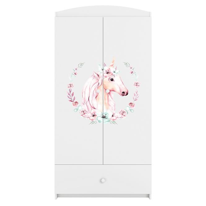 Skriňa Babydreams Biely – Horse