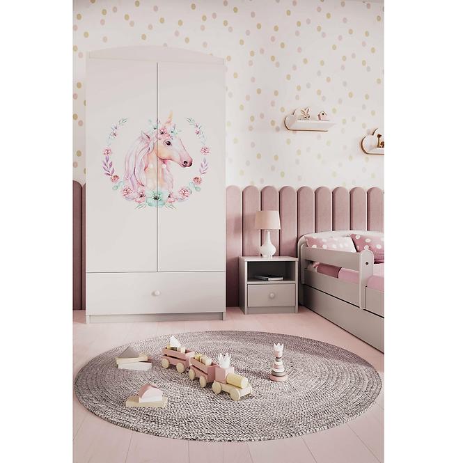 Skriňa Babydreams Biely – Horse