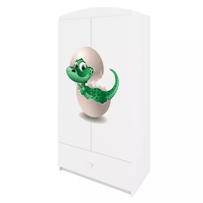 Skriňa Babydreams Biely – Dino