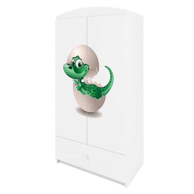 Skriňa Babydreams Biely – Dino
