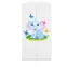 Skriňa Babydreams Sloník 90 cm – biela, dvojdverová, zásuvka,5
