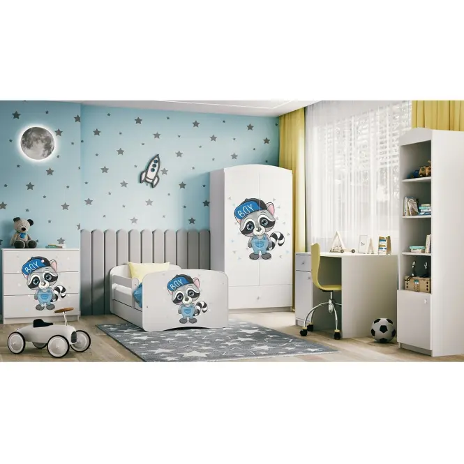 Skriňa Babydreams biela – Medvedík čistotný,7