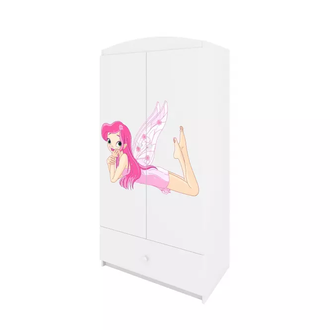 Skriňa Babydreams Biely – Víla 1,4