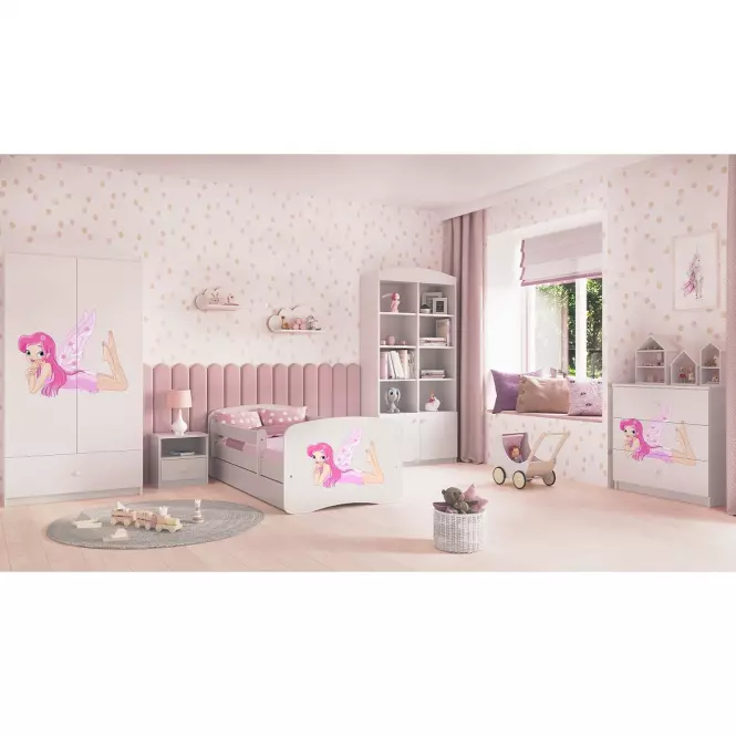 Skriňa Babydreams Biely – Víla 1,7