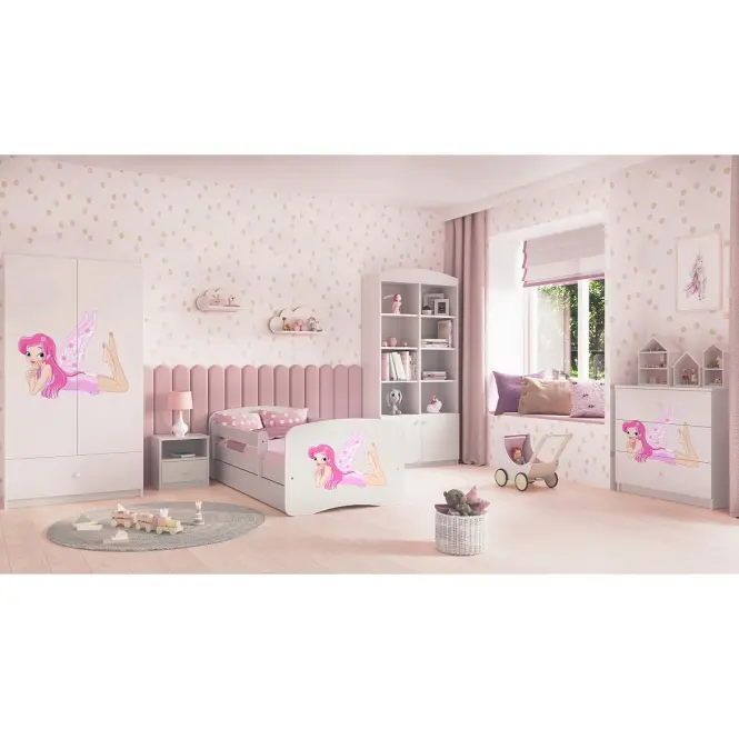 Skriňa Babydreams Biely – Víla 2,7