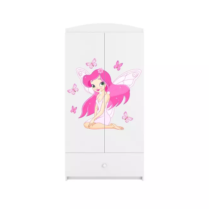 Skriňa Babydreams Biely – Víla 2,5