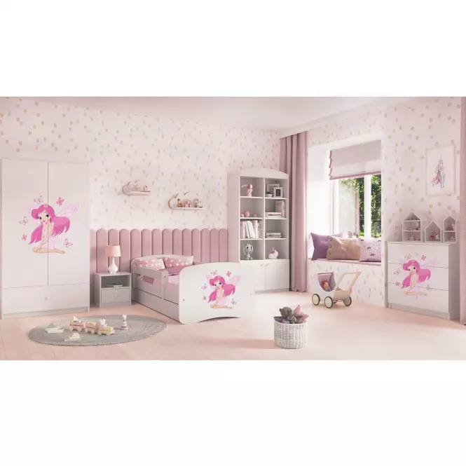 Skriňa Babydreams Biely – Víla 2,7