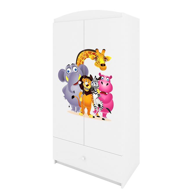 Skriňa Babydreams Biely – Zoo