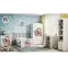 Skriňa Babydreams Zoo 90 cm – biela, dvojdverová, zásuvka,9