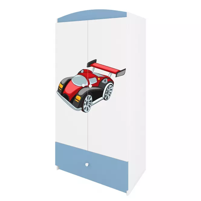 Skriňa Babydreams Modrá – Auto,4