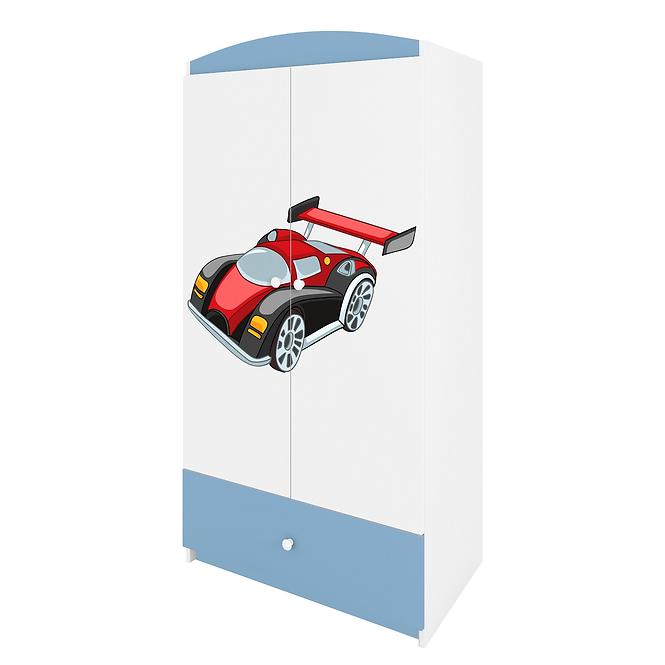 Skriňa Babydreams Modrá – Auto,4