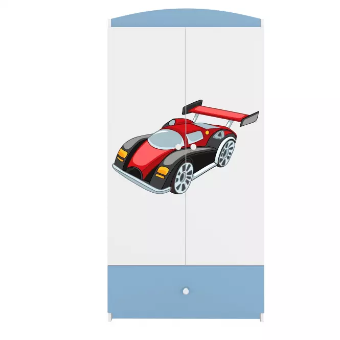 Skriňa Babydreams Modrá – Auto,5