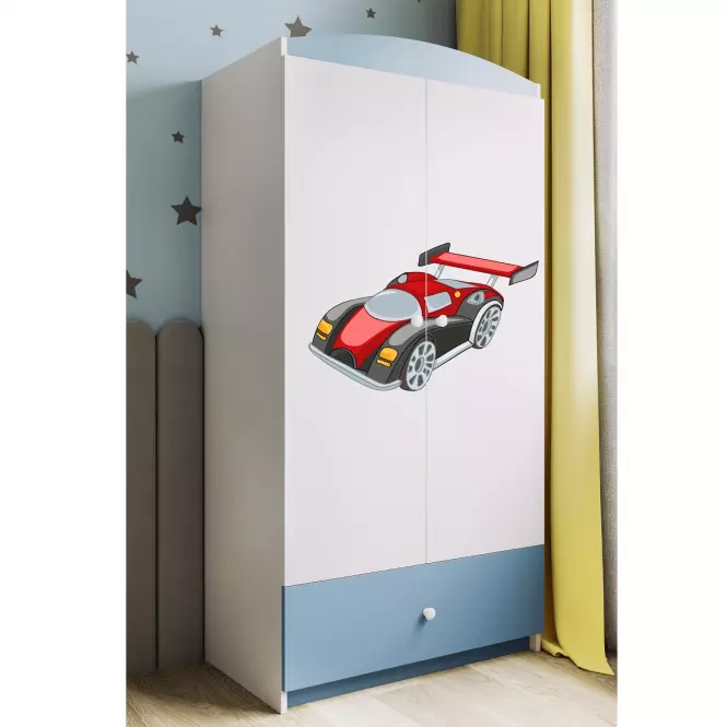 Skriňa Babydreams Modrá – Auto