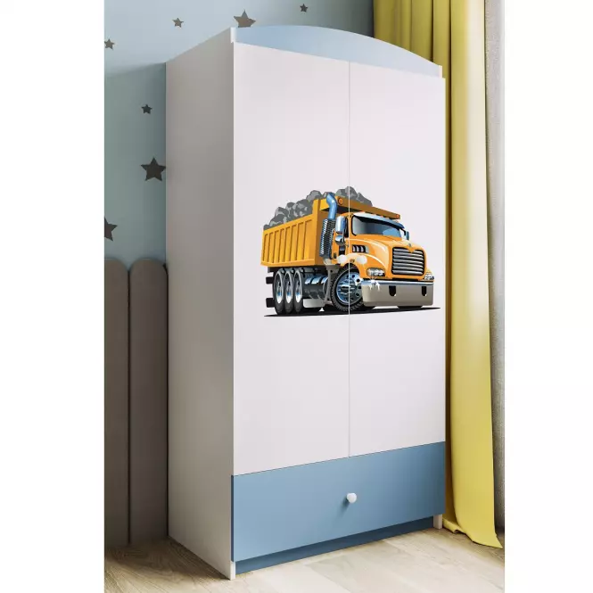 Skriňa Babydreams Modrá – Truck
