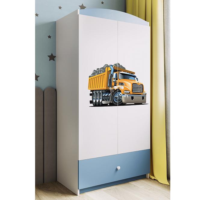 Skriňa Babydreams Modrá – Truck