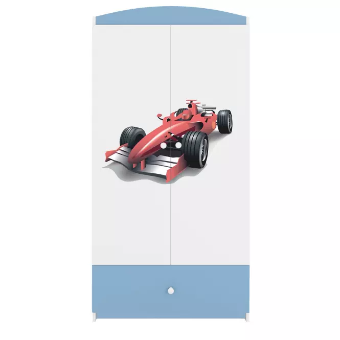 Skriňa Babydreams modrá – Formula,4