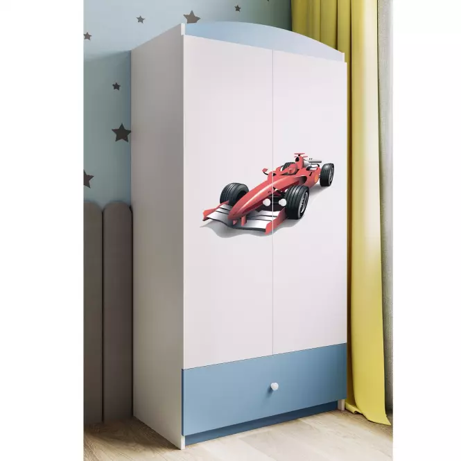 Skriňa Babydreams modrá – Formula,6
