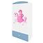 Skriňa Babydreams Modrá – Princezná 1,4