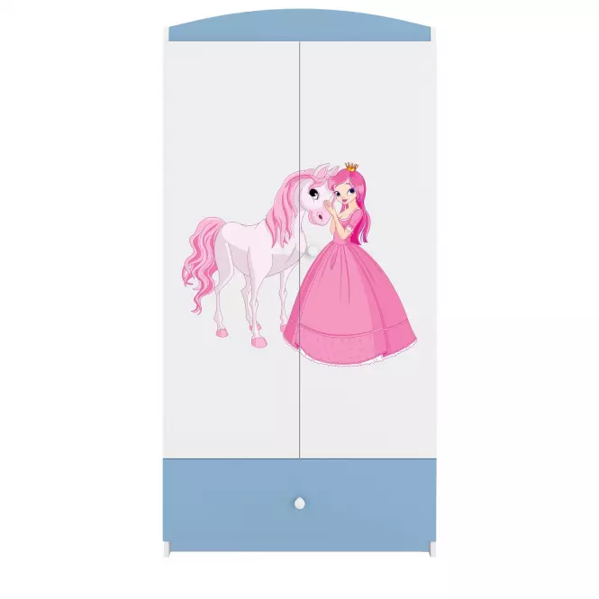 Skriňa Babydreams Modrá – Princezná 2