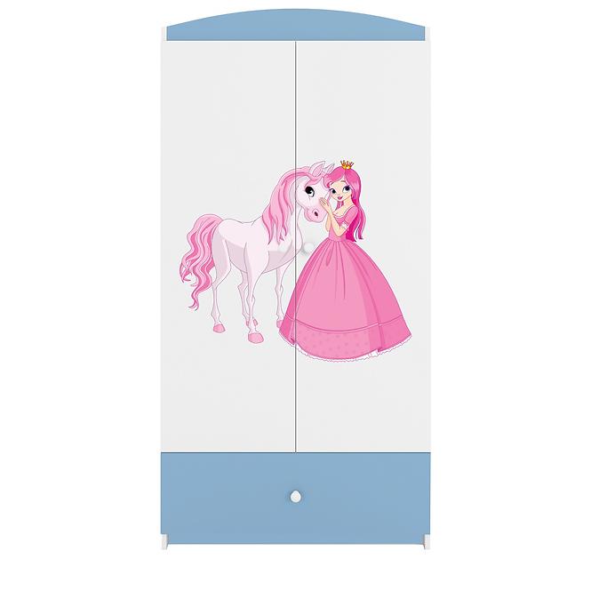 Skriňa Babydreams Modrá – Princezná 2
