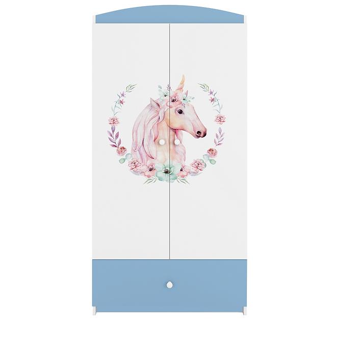Skriňa Babydreams Modrá – Horse