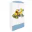 Skriňa Babydreams Bager 90 cm – biela/modrá, dvojdverová, zásuvka