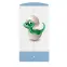 Skriňa Babydreams Dino 90 cm – biela/modrá, dvojdverová, zásuvka,5