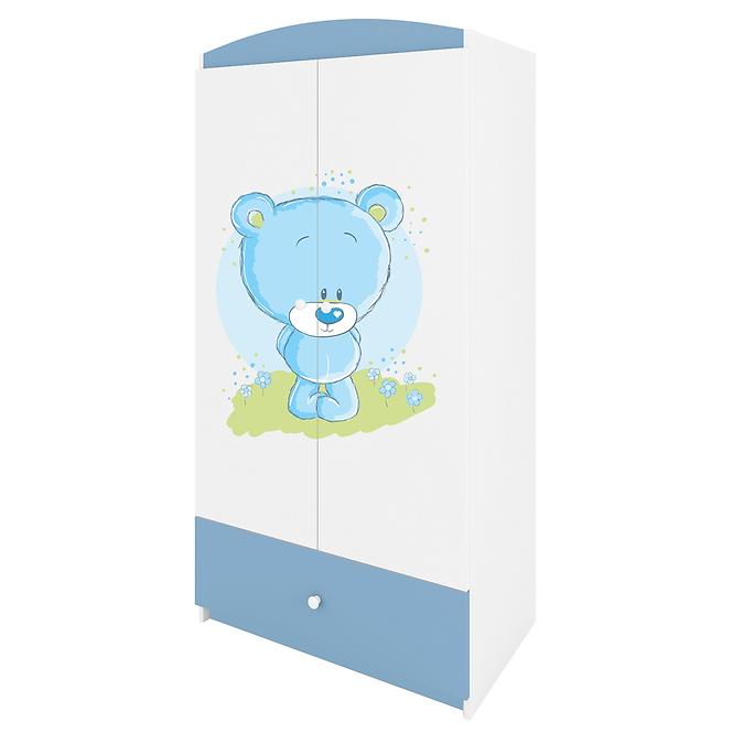 Skriňa Babydreams Modrá – Medveď Modrá,4