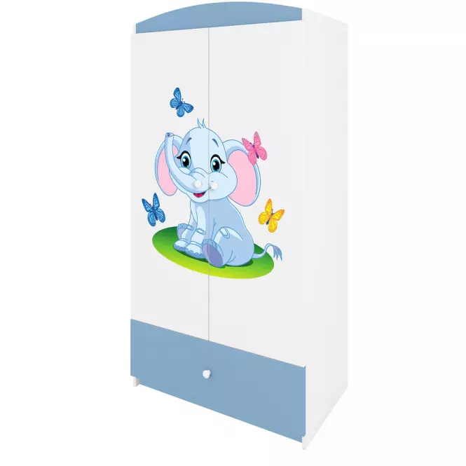 Skriňa Babydreams Modrá – Slon,4