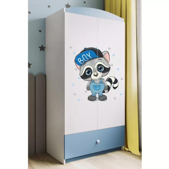 Skriňa Babydreams Modrá – Medvedík Čistotný