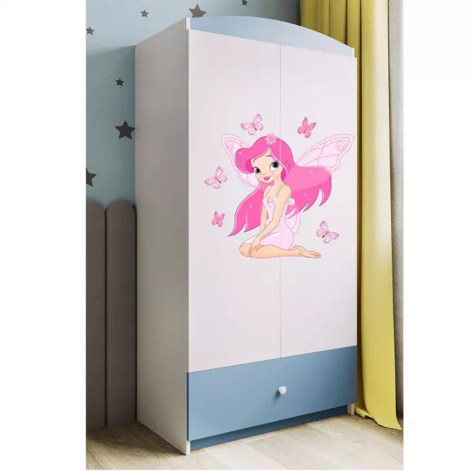 Skriňa Babydreams Modrá – Víla 1