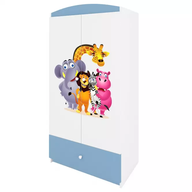 Skriňa Babydreams Modrá – Zoo