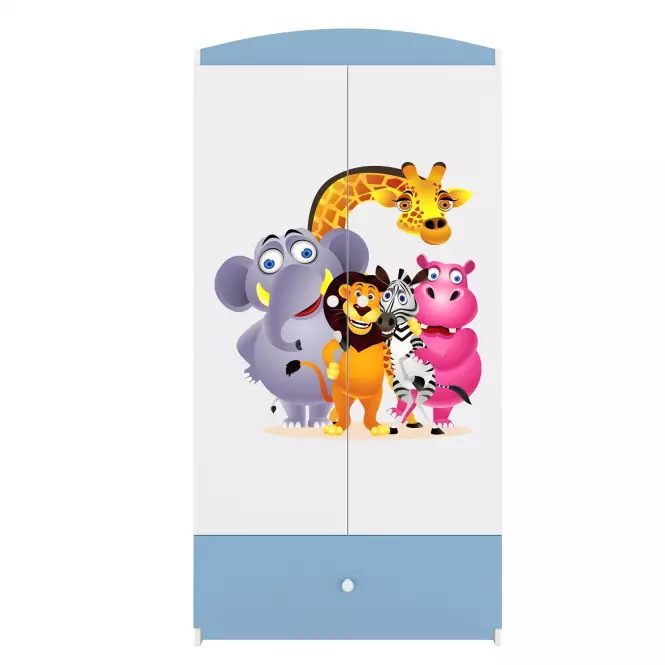 Skriňa Babydreams Modrá – Zoo