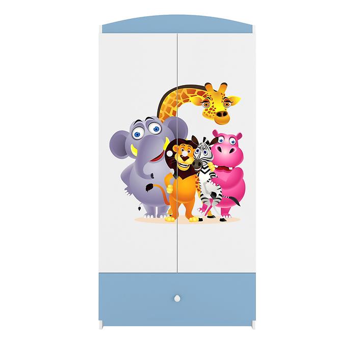 Skriňa Babydreams Modrá – Zoo
